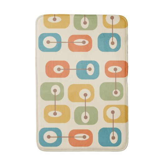 Mittelalterliche moderne Squishkuben Badematte (Vorderseite Vertikal)