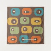 Mittelalterliche moderne Squishkuben Wandteppich (Vorderseite (Horizontal))