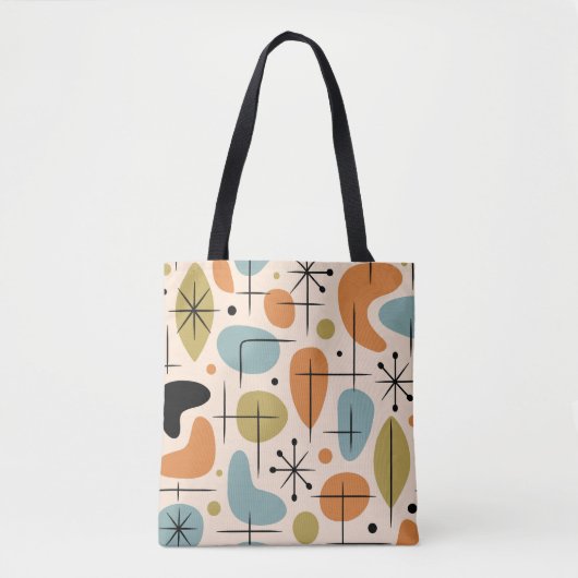 Mittelalterliche moderne Sternenburst-Muster Tasche (Vorderseite)