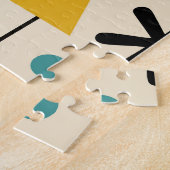 Mittelalterliche moderne Sternenexplosion Muster Puzzle (Seite)