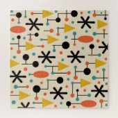 Mittelalterliche moderne Sternenexplosion Muster Puzzle (Horizontal)