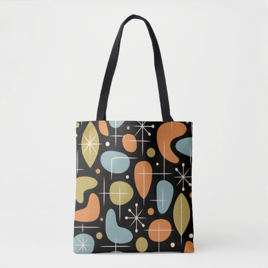 Mittelalterliche moderne Sternenexplosion Muster Tasche (Vorderseite)