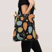 Mittelalterliche moderne Sternenexplosion Muster Tasche (Von Nahem)