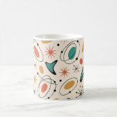 Mittelalterliche moderne Sternenexplosionsmuster Kaffeetasse (Mittel)