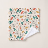 Mittelalterliche moderne Sternenmuster Badhandtuch Set (Waschlappen)