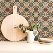 Mittelalterliche moderne Sternexplosion geometrisc Fliese