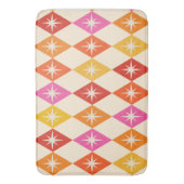 Mittelalterliche moderne Sternexplosionen auf Retr Badematte (Vorderseite Vertikal)