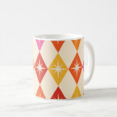 Mittelalterliche moderne Sternexplosionen auf Retr Kaffeetasse (VorderseiteRechts)