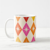 Mittelalterliche moderne Sternexplosionen auf Retr Kaffeetasse (Links)