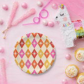 Mittelalterliche moderne Sternexplosionen auf Retr Pappteller (Party)