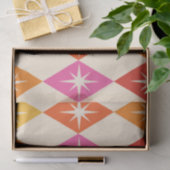 Mittelalterliche moderne Sternexplosionen auf Retr Seidenpapier (Geschenk)