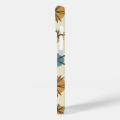 Mittelalterliche Moderne Sternexplosionen mehrfarb Case-Mate iPhone Hülle (Rückseite / Links)