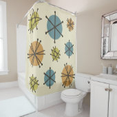 Mittelalterliche Moderne Sternexplosionen mehrfarb Duschvorhang (Beispiel)