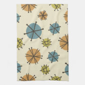 Mittelalterliche Moderne Sternexplosionen mehrfarb Geschirrtuch (Vertikal)