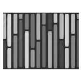 Mittelalterliche moderne Streifen Schwarz Tischdecke (Vorderseite (Horizontal))