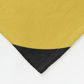 Mittelalterliche Moderne Turmerie und Gunmetall gr Fleecedecke (Ecke)