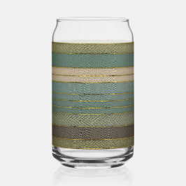 Mittelalterliche, moderne, verschmutzte Streifen d Dosenglas