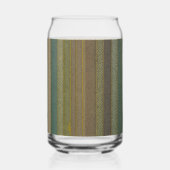 Mittelalterliche, moderne, verschmutzte Streifen d Dosenglas (Links)