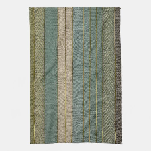 Mittelalterliche, moderne, verschmutzte Streifen d Geschirrtuch (Vertikal)