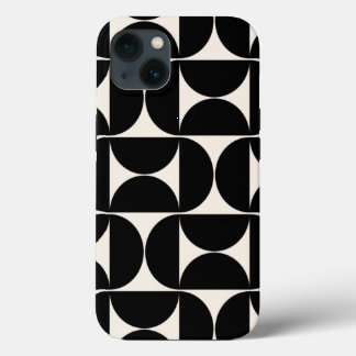 Mittelalterliche moderne Vintage Muster Schwarz/We Case-Mate iPhone Hülle