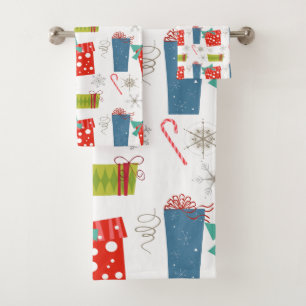 Mittelalterliche Moderne Weihnachtsgeschenke & Can Badhandtuch Set