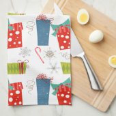 Mittelalterliche Moderne Weihnachtsgeschenke & Can Geschirrtuch (Viertel Falte)