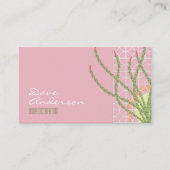 Mittelalterliche moderne Wüstenkaktus Visitenkarte (Vorderseite)