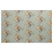 mittelalterliche Mongol-Kriegerfabrik Stoff (Fat Quarter (45,7 x 55,9 cm))