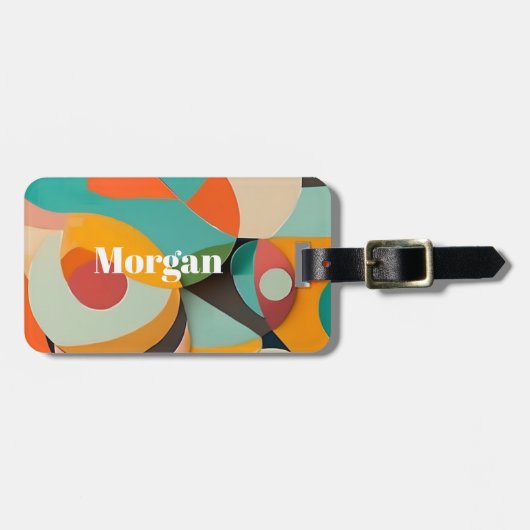 Mittelalterliche Monografie oder Name der Modernen Gepäckanhänger (Vorderseite horizontal)