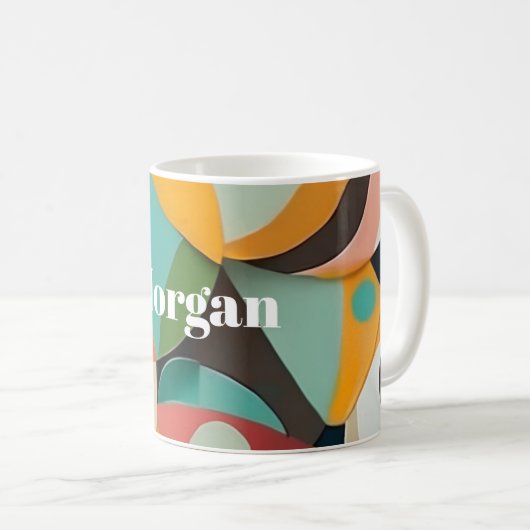 Mittelalterliche Monografie oder Name der Modernen Kaffeetasse (VorderseiteRechts)