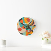 Mittelalterliche Monografie oder Name der Modernen Runde Wanduhr (Zuhause)