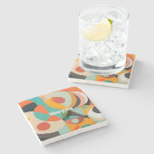 Mittelalterliche Monografie oder Name der Modernen Steinuntersetzer (Seitenansicht)