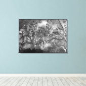 MITTELALTERLICHE NACHRICHTEN IN DER TOURNAMENT Bla Leinwanddruck (Insitu (Holzboden))