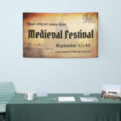 mittelalterliche oder Renaissance-Veranstaltung Banner (Messeveranstaltung)