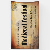 mittelalterliche oder Renaissance-Veranstaltung Banner (Vertikal)