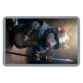 Mittelalterliche Ratte mit Spear Magnet (Horizontal)