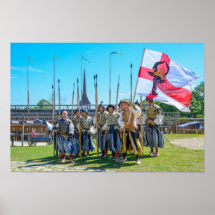 Mittelalterliche Reenactment auf Schloss Rakvere, Poster