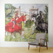 Mittelalterliche Reise Wandteppich (Beispiel (Horizontal))