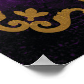 Mittelalterliche Renaissance Begrüßungspapier Poster (Ecke)