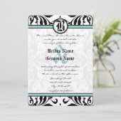 Mittelalterliche Renaissance Damaskus Einladung Ho (Stehend Vorderseite)