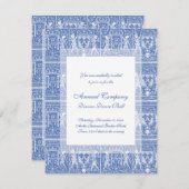 Mittelalterliche Renaissance Einladung (Vorne/Hinten)