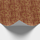 Mittelalterliche Renaissance Herald Lion Leopard M Geschenkpapier (Ecke)