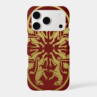 Mittelalterliche Renaissance Heraldik Löwe Leopard