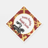 Mittelalterliche Renaissance Königlicher Ritter Ge Serviette (Ecke)