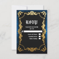 Mittelalterliche Renaissance Mittelalter RSVP-Kart