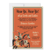 Mittelalterliche Renaissance Ritter Geburtstag