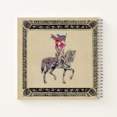 Mittelalterliche Renaissance Ritter Renfaire Babyd Notizblock (Rückseite)