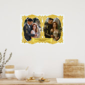 Mittelalterliche Renaissance Ritter Renfaire Custo Poster (Küche)