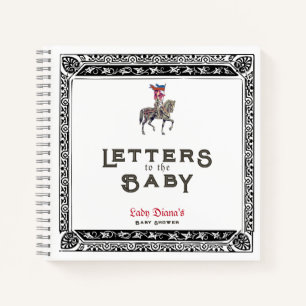 Mittelalterliche Renaissance Ritter Renfaire W Bab Notizblock