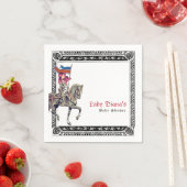 Mittelalterliche Renaissance Ritter Renfaire W Bab Serviette (Beispiel)